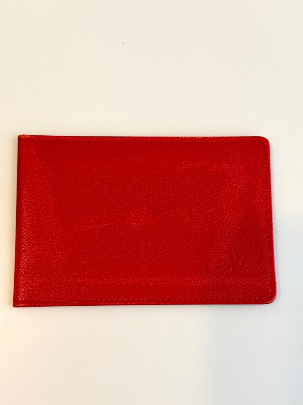 Authentic Louis Vuitton red card holder - Picture 2 of 16